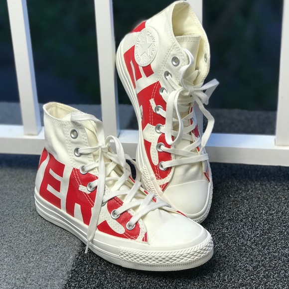 NWT Converse AdVulc Ctas HI  larch logo W AUTHENTI - Picture 3 of 7